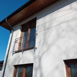 Balkon francuski ze stali nierdzewnej