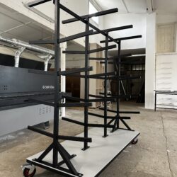 Regał sortownik dla producenta mebli