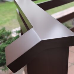 Balustrada aluminiowa w stylu klasycznym