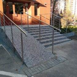 Balustrada nierdzewna – Warszawa Ochota
