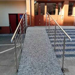 Balustrada nierdzewna – Warszawa Ochota
